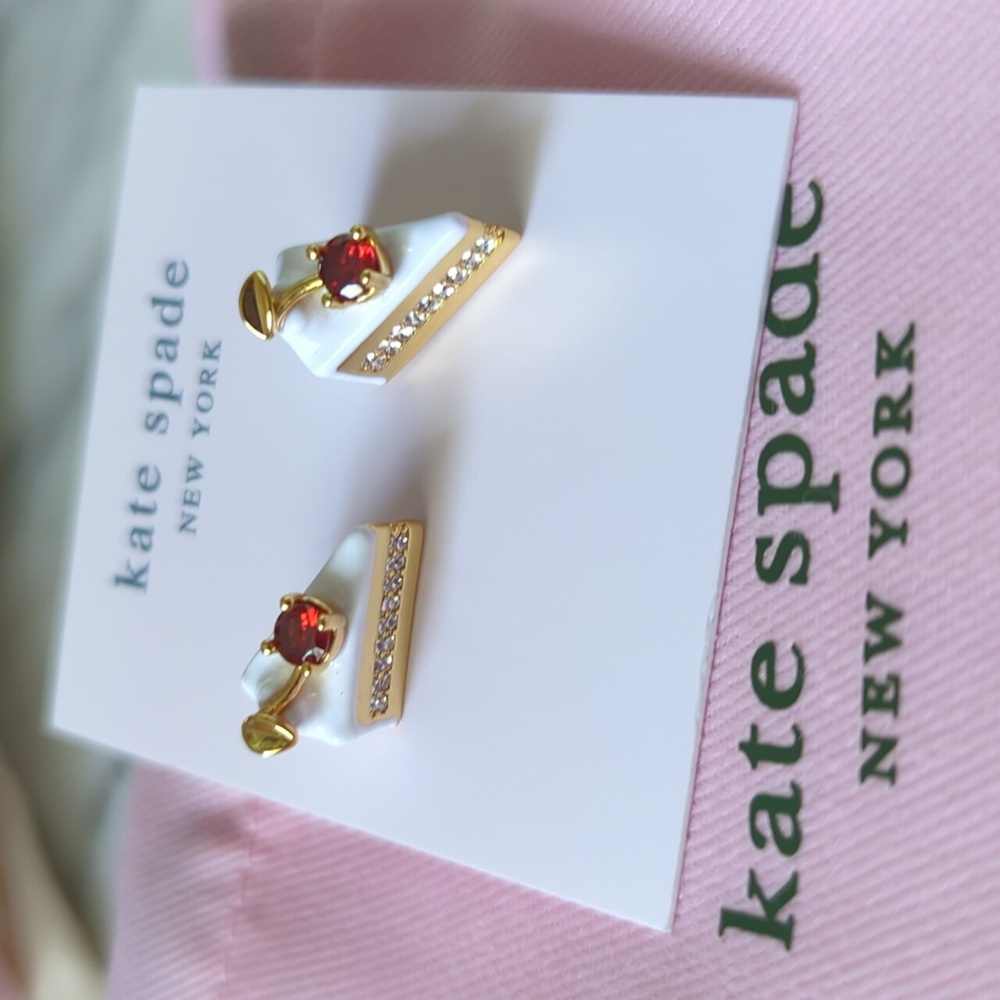 Kate Spade New York Pastry 🍰 🎂 🍰 🎂 Shop Cake Slice Studs